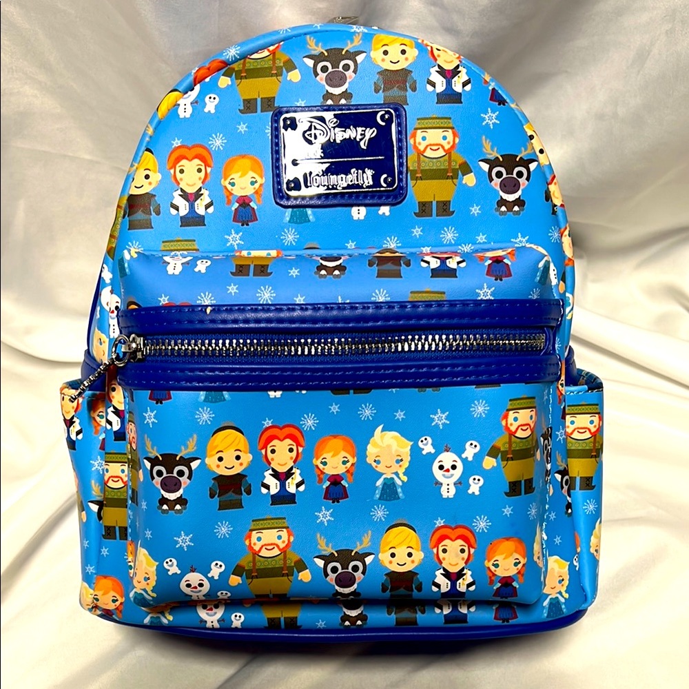Loungefor Disney Frozen CHIBI backpack NWT